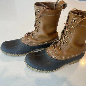 L. L. Bean Classic Men's Size 9 Brown Boots/10" High/Women's 10.5